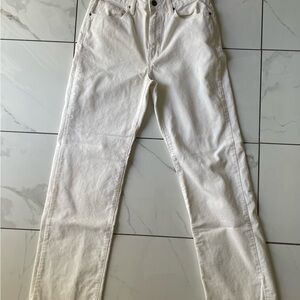 Cotton On Cream Corduroy Pants. Size: 6